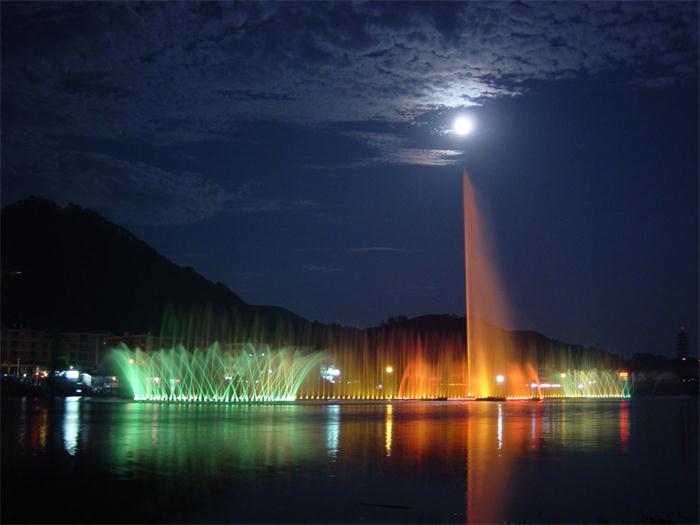 桐江夜景